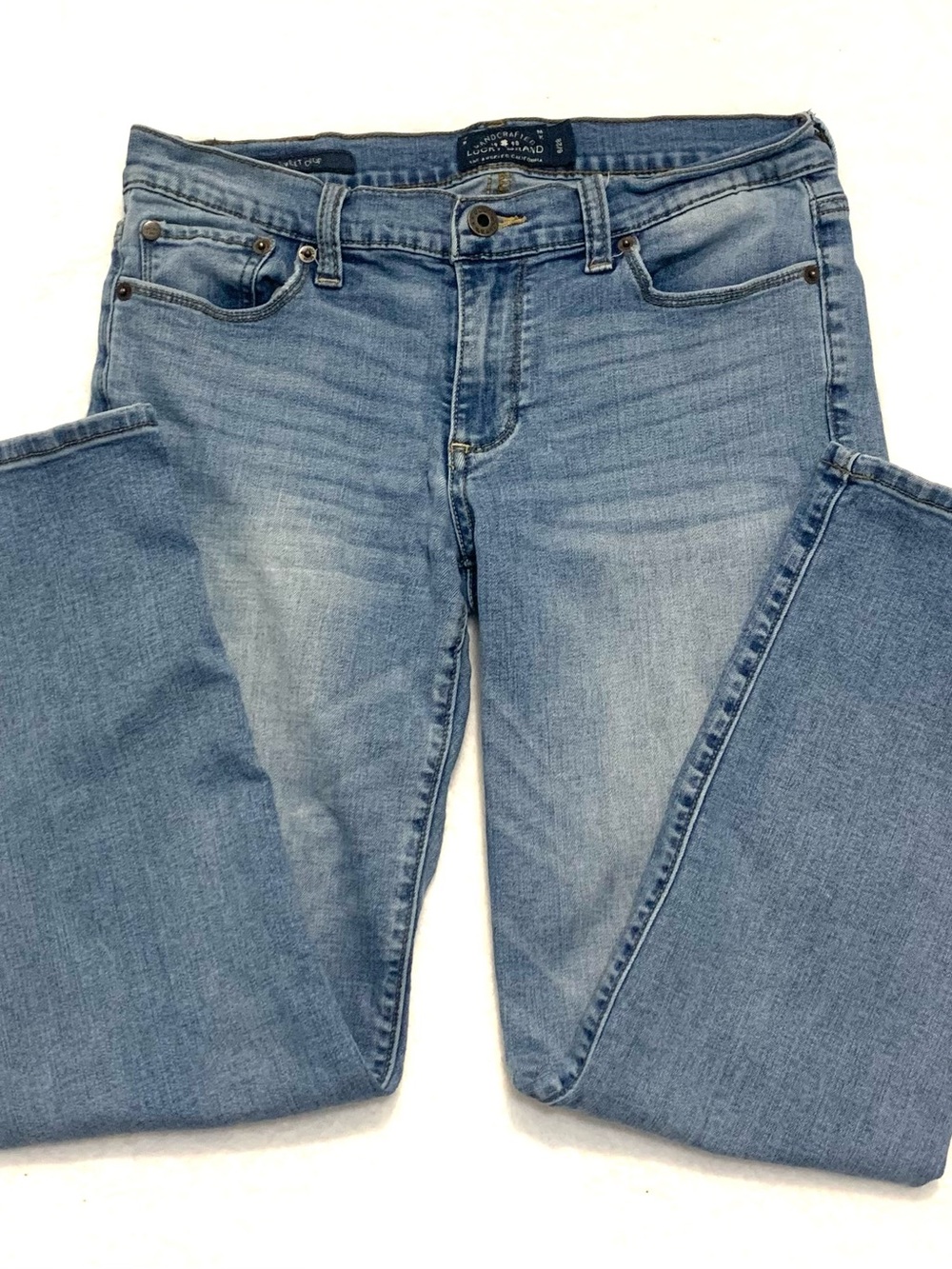 Lucky Brand Light Blue Ankle Crop Jeans
